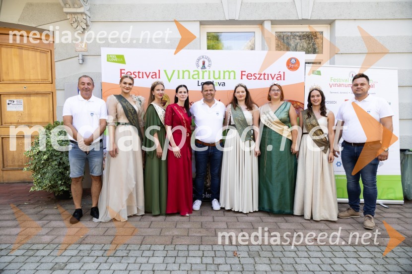  ... ;  Sandra Kumer, 6.vinska kraljica Jeruzalemsko ormoških goric;  Neja Horvatič, vinska kraljica Martina XII.;  Blažka Ilovar, 25. cvičkova princesa;  Janez Magyar, župan, Občina Lendava;  Nuša Horvat, 12. Prekmurska vinska kraljica;  Sandra Kaučič, 20. Ljutomerska vinska kraljica;  Lucija Šetar, vinska kraljica Lendave;  ... 45. Lendavska trgatev 2024