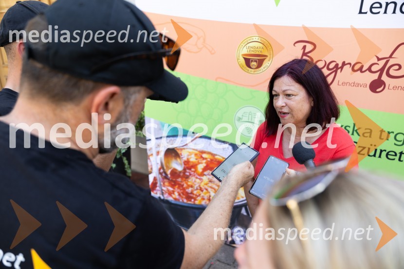  Elvira Vaupotič Göncz, predsednica, Zveze kulturnih društev Lendava45. Lendavska trgatev 2024