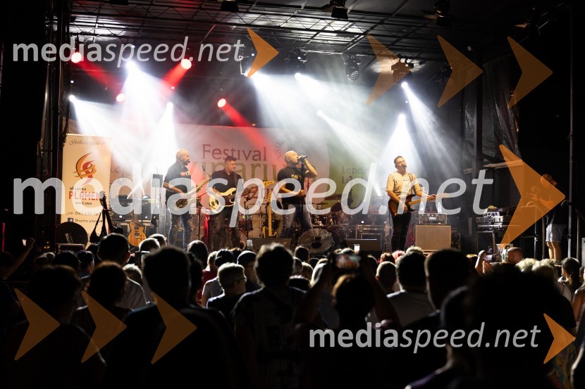  Mario Roth, pevec skupine Grupa Vigor45. Lendavska trgatev 2024