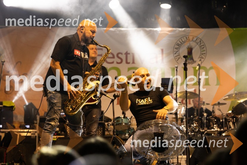  Mario Roth, pevec skupine Grupa Vigor45. Lendavska trgatev 2024