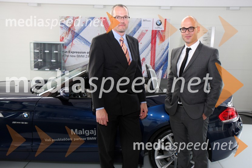 ... in Miha Ažman, generalni direktor BMW SlovenijaOtvoritev novega prodajno servisnega centra BMW Malgaj Kranj