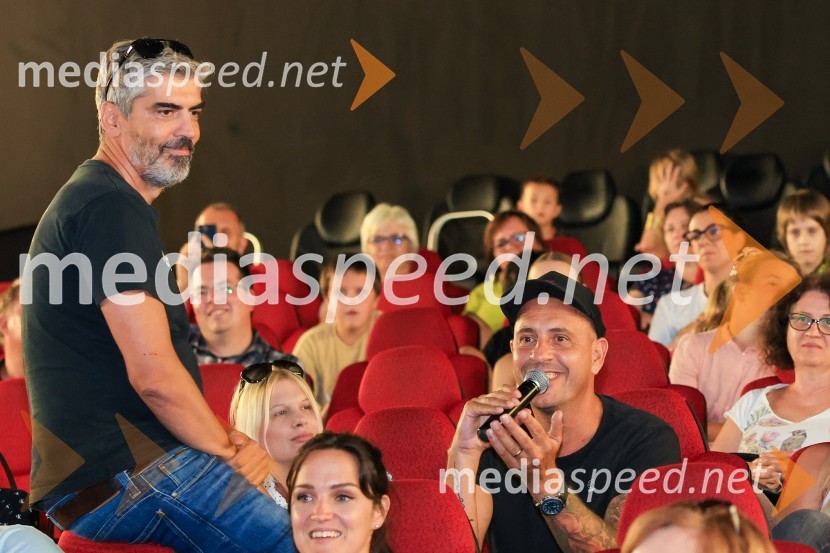 Bor Greiner, odgovorni urednik, Radio City;  Boštjan Čukur, raper, 6 Pack ČukurIgrišča ne damo!, premiera filma v Cineplexx Maribor