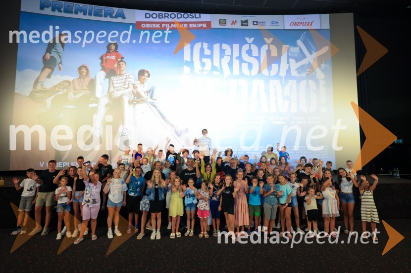 Igrišča ne damo!, premiera filma v Cineplexx Maribor
