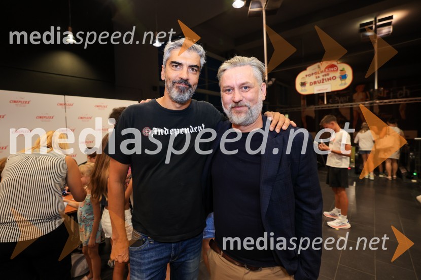  Bor Greiner, odgovorni urednik, Radio City;  Klemen Dvornik, filmski in televizijski režiser ter predsednik NS DSRIgrišča ne damo!, premiera filma v Cineplexx Maribor