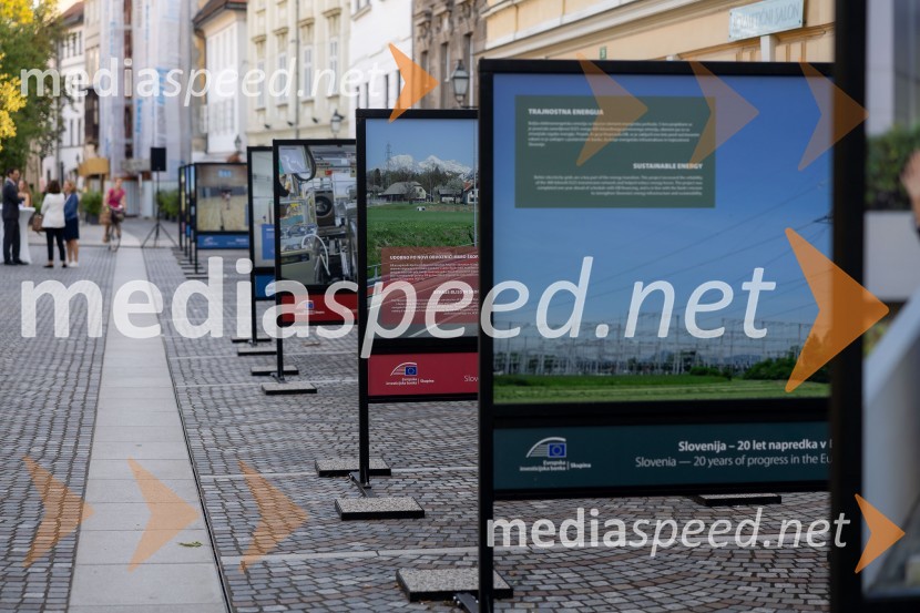Skupina EIB v Ljubljani odprla fotografsko razstavo o dveh desetletjih članstva Slovenije v EU