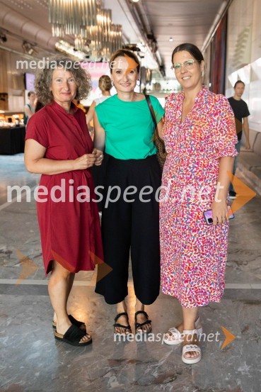  Darinka Hvalec, Cankarjev dom;  Helena Grahek, vodja marketinga in odnosi z javnostmi, Slovensko mladinsko gledališče;  ... Predstavitev sezone 2024/25, Cankarjev dom