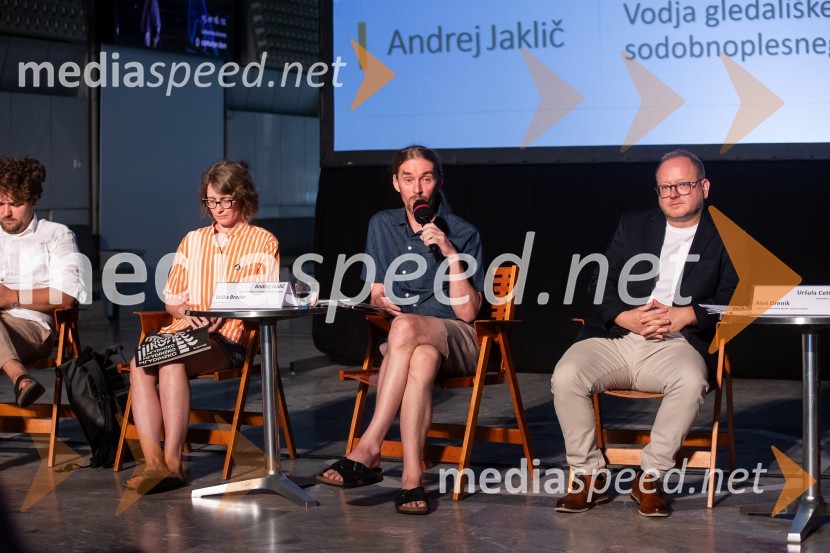  Urška Brodar, dramaturginja, Slovensko mladinsko gledališče;  Andrej Jaklič, vodja gledališkega in sodobnoplesnega programa CD; mag. Aleš Drenik, vodja programa resne glasbe, opere in balet, Cankarjev domPredstavitev sezone 2024/25, Cankarjev dom