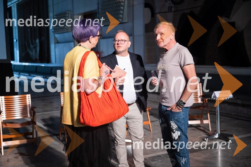 mag. Aleš Drenik, vodja programa resne glasbe, opere in balet, Cankarjev dom;   Igor  Jelen-Iggy, Hiša umetnosti IGEN CeljePredstavitev sezone 2024/25, Cankarjev dom