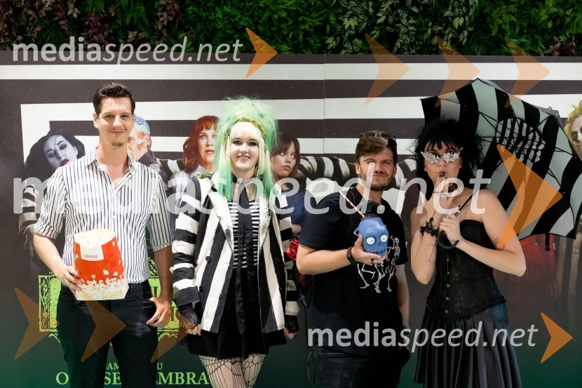  ... ;  Doroteya Nahberger;  ... ;  Kaja Kočevar- Kaya Solo, vlogerkaPremiera filma Beetlejuice, Beetlejuice v Cineplexx Ljubljana