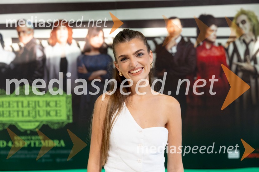  Kaja Muhič KarbaPremiera filma Beetlejuice, Beetlejuice v Cineplexx Ljubljana