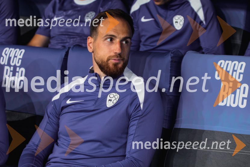  Jan Oblak, nogometašSlovenija remizirala Avstrijo, liga narodov 2024