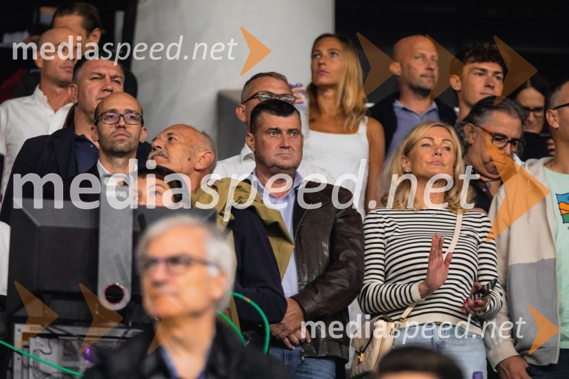  Janez Bijol,  direktor podjetja Bijol d.o.o., predsednik Zbora alpskih disciplin, Smučarska zveza Slovenije;  Irena BijolSlovenija remizirala Avstrijo, liga narodov 2024