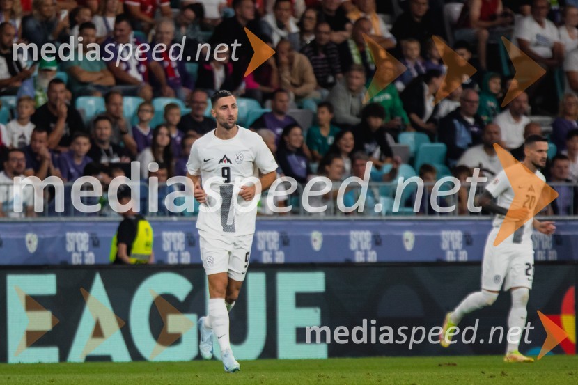  Andraž Šporar, nogometašSlovenija remizirala Avstrijo, liga narodov 2024