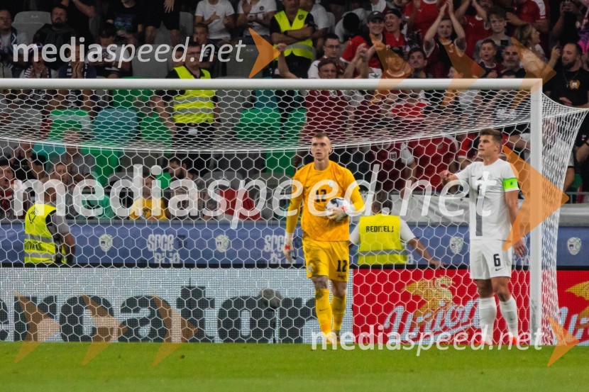  Matevž Vidovšek, vratar;  Jaka Bijol, nogometašSlovenija remizirala Avstrijo, liga narodov 2024