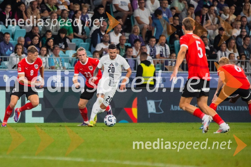  Petar Stojanović, nogometašSlovenija remizirala Avstrijo, liga narodov 2024