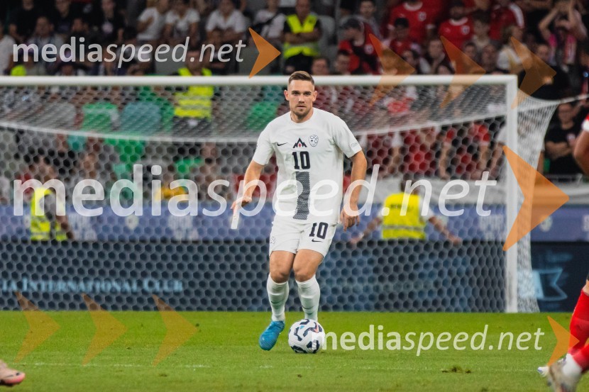  Timi Max Elšnik, nogometašSlovenija remizirala Avstrijo, liga narodov 2024