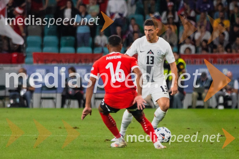  Phillip Mwene, nogometaš, Avstrija;  Erik Janža, nogometašSlovenija remizirala Avstrijo, liga narodov 2024