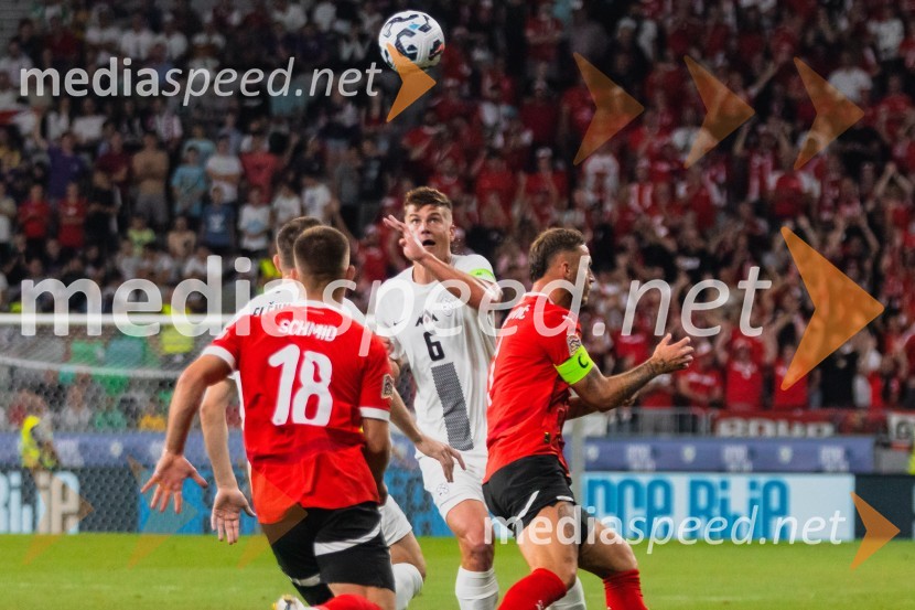  Jaka Bijol, nogometašSlovenija remizirala Avstrijo, liga narodov 2024