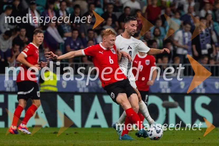  Nicolas Seiwald, nogometaš, Avstrija;  Andraž Šporar, nogometašSlovenija remizirala Avstrijo, liga narodov 2024