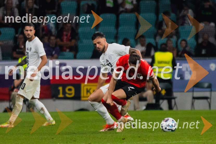  ... ;  David Brekalo, nogometaš;  Marcel Sabitzer, nogometaš, AvstrijaSlovenija remizirala Avstrijo, liga narodov 2024