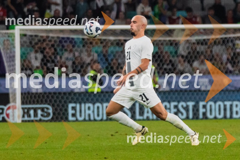  Vanja Drkušić, nogometašSlovenija remizirala Avstrijo, liga narodov 2024