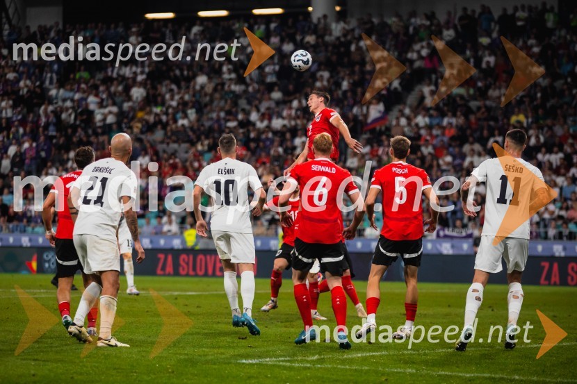  Vanja Drkušić, nogometaš;  Timi Max Elšnik, nogometaš;  ... ;  Nicolas Seiwald, nogometaš, Avstrija;  Stefan Posch, nogometaš, Avstrija;  Benjamin Šeško, nogometašSlovenija remizirala Avstrijo, liga narodov 2024