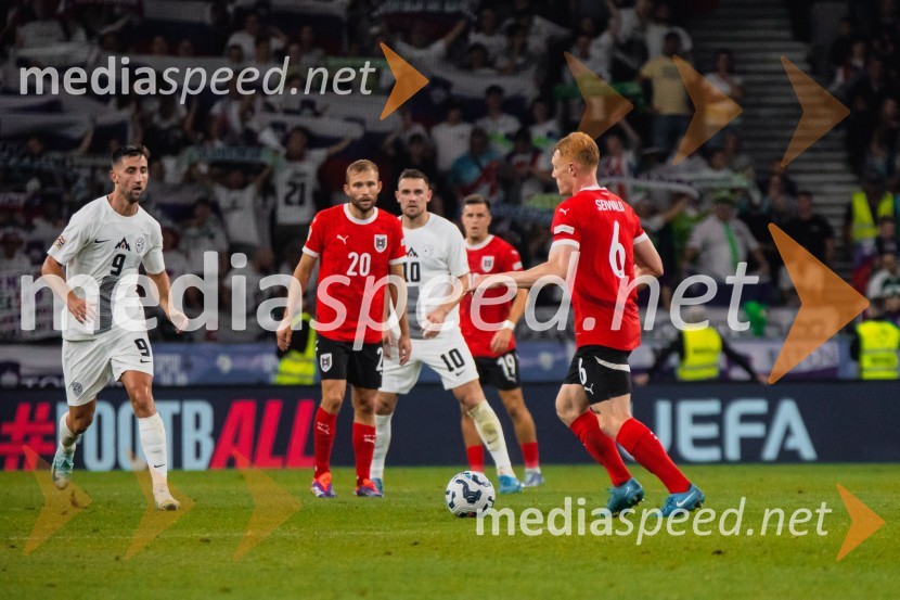  Andraž Šporar, nogometaš;  Konrad Laimer, nogometaš, Avstrija;  Timi Max Elšnik, nogometaš;  Nicolas Seiwald, nogometaš, AvstrijaSlovenija remizirala Avstrijo, liga narodov 2024