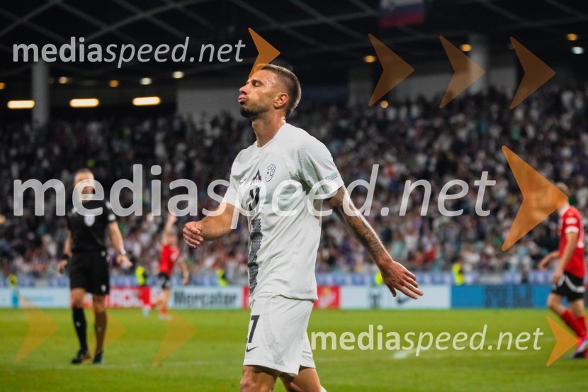  Jan Mlakar, nogometašSlovenija remizirala Avstrijo, liga narodov 2024