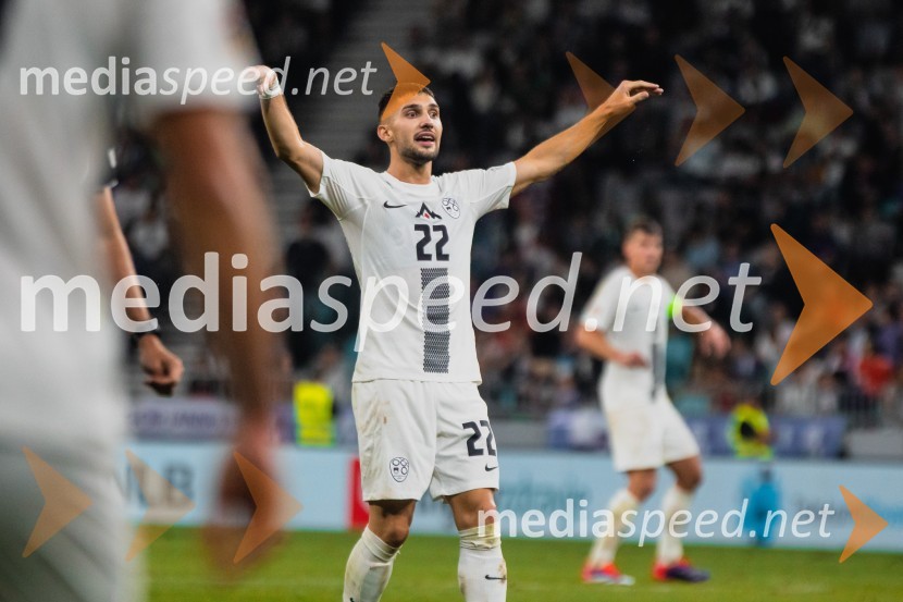  Adam Gnezda Čerin, nogometašSlovenija remizirala Avstrijo, liga narodov 2024