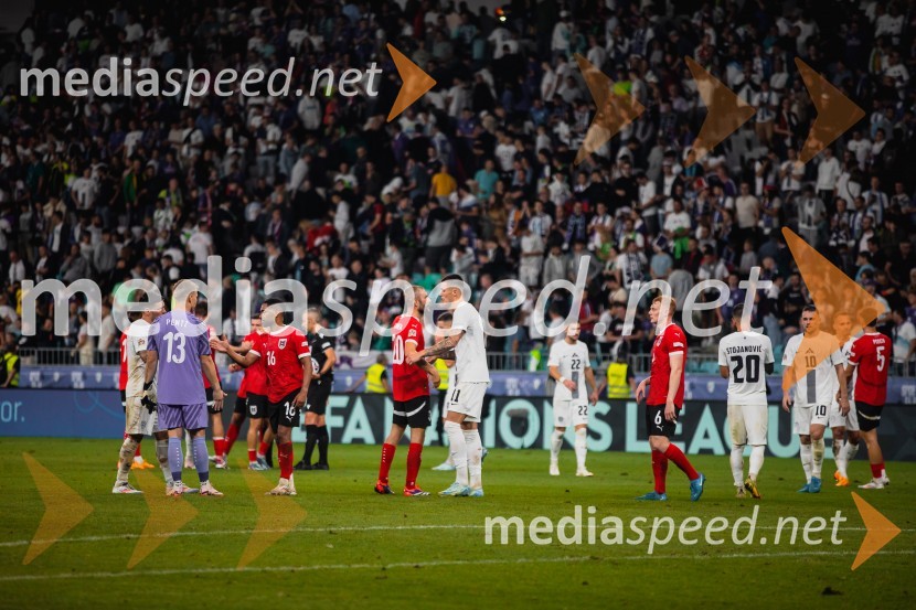 Slovenija remizirala Avstrijo, liga narodov 2024