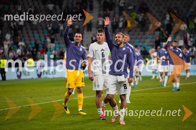  Igor Vekić, nogometaš;  Jaka Bijol, nogometaš;  Sandi Lovrić, nogometašSlovenija remizirala Avstrijo, liga narodov 2024