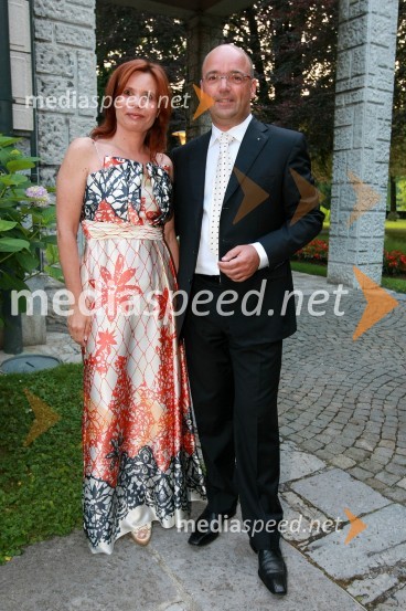 Igor Pogačar, RAM Invest d.o.o. in soproga MajaKresna noč 2009, Lions klub Ljubljana Iliria