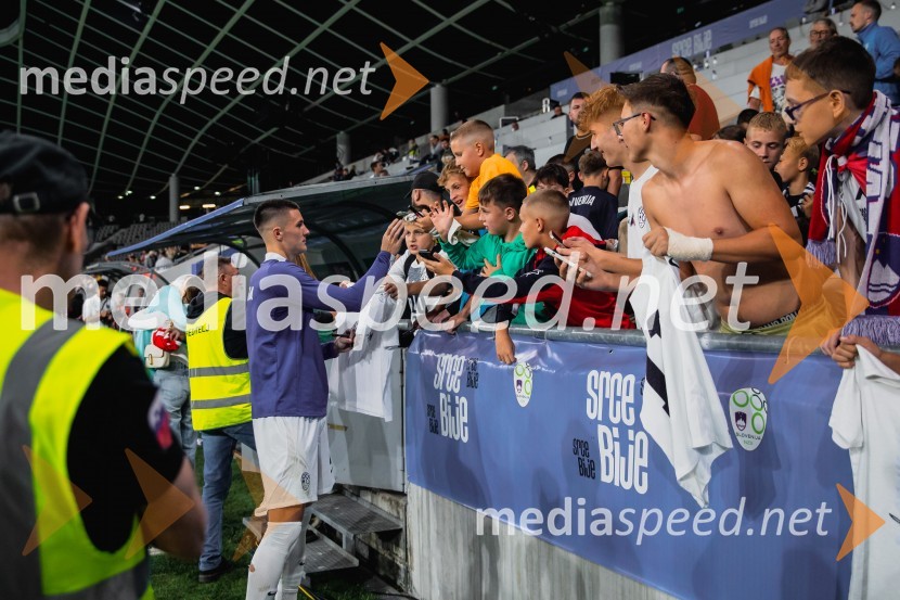  Benjamin Šeško, nogometašSlovenija remizirala Avstrijo, liga narodov 2024