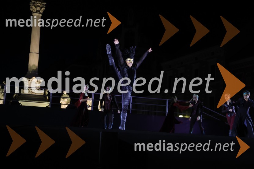  Yuya Omaki, baletni solistDruženje pred odpovedano baletno predstavo Romeo in Julija na Glavnem trgu v Mariboru