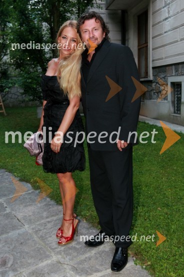 Dušan Korošec, odvetnik in soproga Maša Potkonjak Korošec, odvetnica 
Kresna noč 2009, Lions klub Ljubljana Iliria