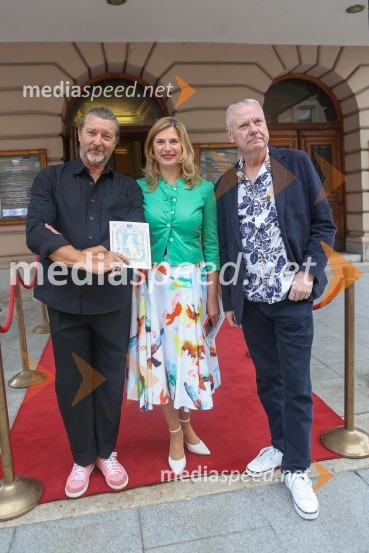  Renato Zanella, baletni plesalec, koreograf in režiser;  Barbara Čepirlo Čičigoj, odnosi z javnostjo Opera in Balet Ljubljana;  Staš Ravter, direktor SNG Opera in balet LjubljanaMali princ v baletni različici, premiera SNG Opera in balet Ljubljana