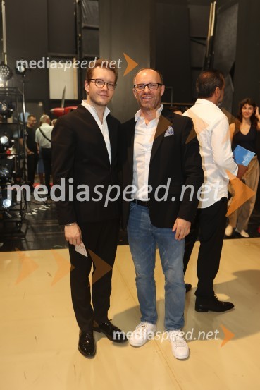  Ayrton Desimpelaere, belgijski dirigent;  Klemen Valter, poslovni vodja programa, SNG Opera in Balet LjubljanaMali princ v baletni različici, premiera SNG Opera in balet Ljubljana