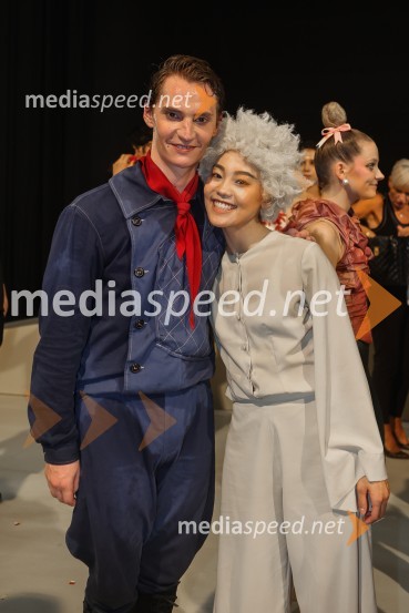  Lukas Bareman, baletni plesalec;  Marin Ino, balerinaMali princ v baletni različici, premiera SNG Opera in balet Ljubljana