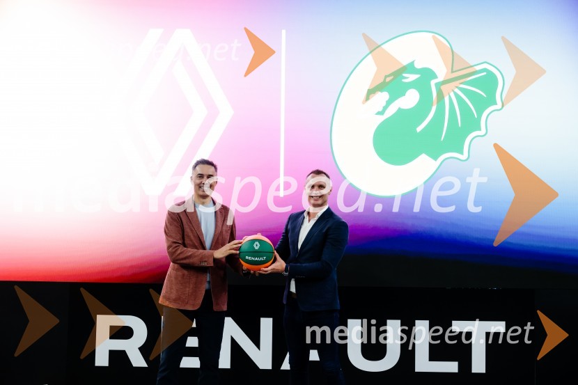  Davor Užbinec, direktor, KK Cedevita Olimpija;  Petar Nevistić, glavni direktor GA CroatiaPrenovljeni Renault Captur, predstavitev
