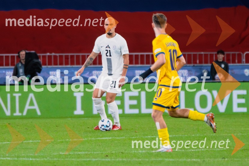  Vanja Drkušić, nogometašSlovenija prva na lestvici, premagala Kazahstan s 3:0