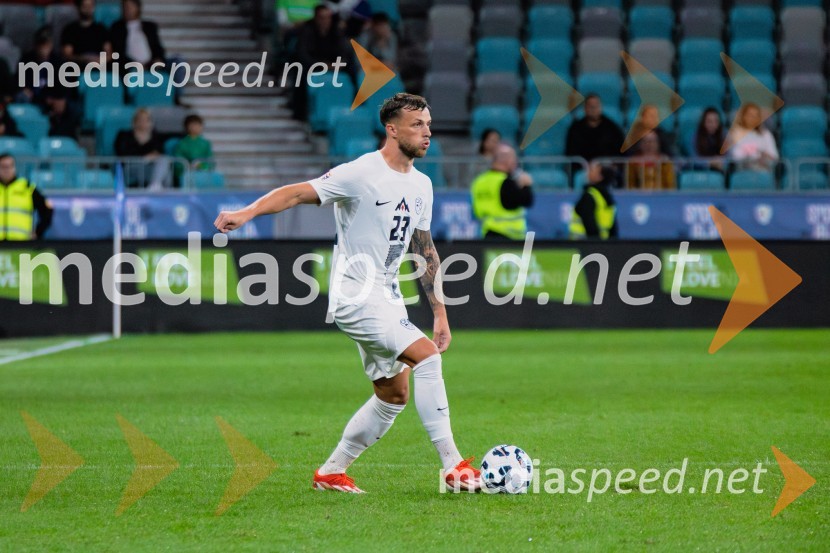  David Brekalo, nogometašSlovenija prva na lestvici, premagala Kazahstan s 3:0