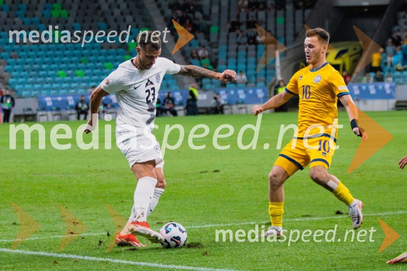  David Brekalo, nogometaš;  Maksim Samorodov, nogometaš, KazahstanSlovenija prva na lestvici, premagala Kazahstan s 3:0