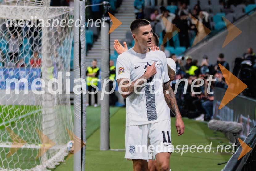  Benjamin Šeško, nogometašSlovenija prva na lestvici, premagala Kazahstan s 3:0