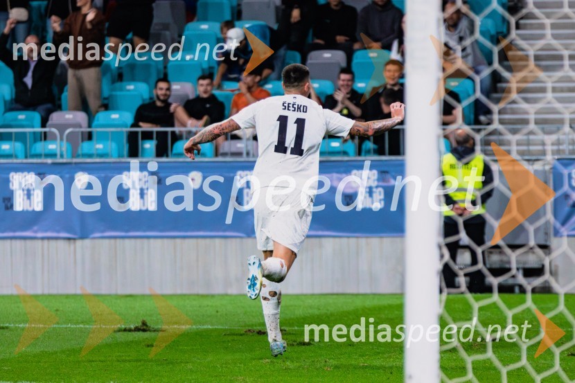  Benjamin Šeško, nogometašSlovenija prva na lestvici, premagala Kazahstan s 3:0