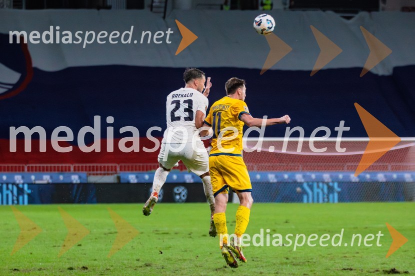  David Brekalo, nogometaš;  Yan Vorogovskiy, nogometaš, KazahstanSlovenija prva na lestvici, premagala Kazahstan s 3:0