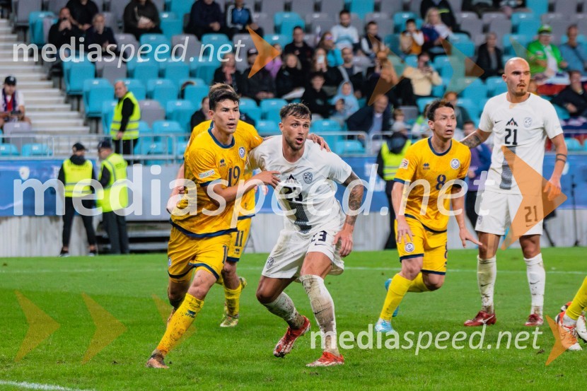  ... ;  David Brekalo, nogometaš;  Nuraly Alip, nogometaš, Kazahstan;  Vanja Drkušić, nogometašSlovenija prva na lestvici, premagala Kazahstan s 3:0