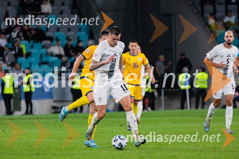  Benjamin Šeško, nogometašSlovenija prva na lestvici, premagala Kazahstan s 3:0