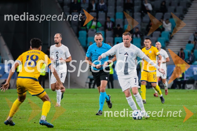  ... ;  Josip  Iličić, nogometašSlovenija prva na lestvici, premagala Kazahstan s 3:0