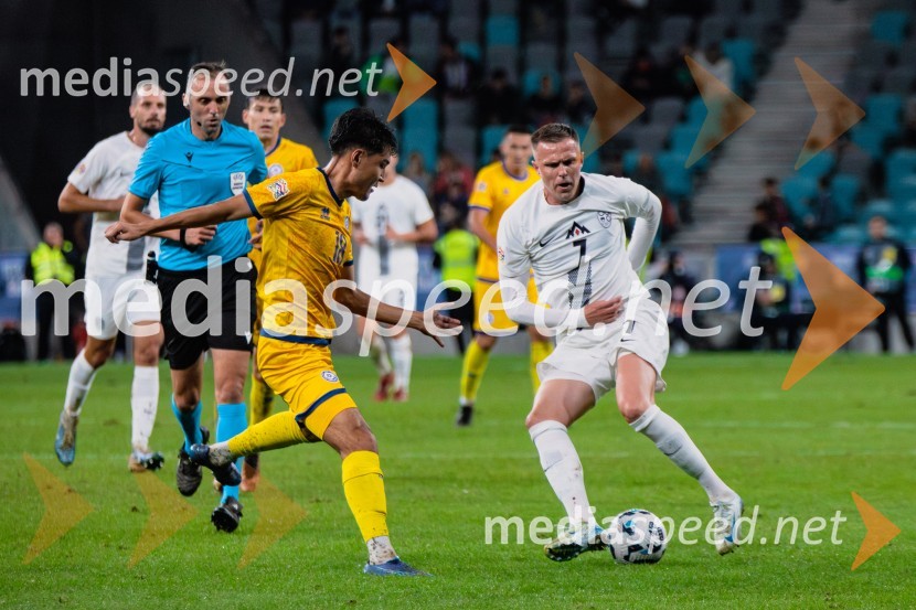  ... ;  Josip  Iličić, nogometašSlovenija prva na lestvici, premagala Kazahstan s 3:0