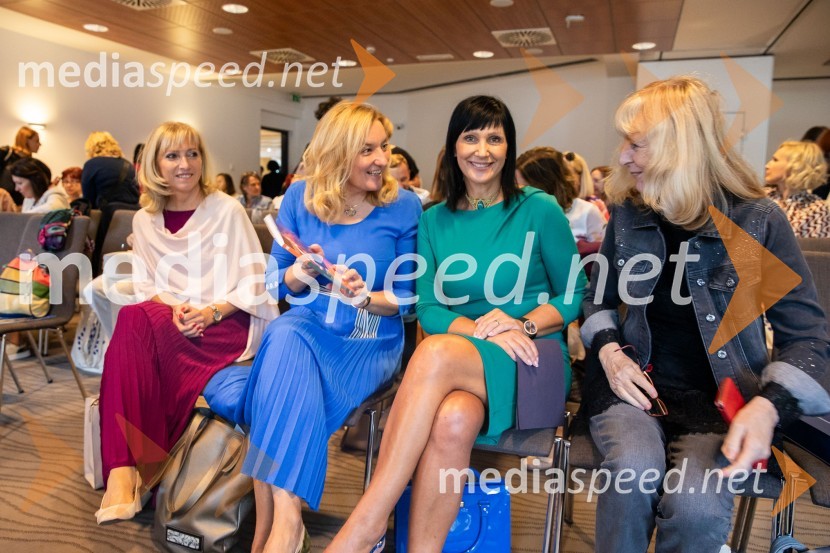  Janja Bogataj, predsednica, Skupnost vrtcev Slovenije; dr. Alenka Kepic Mohar, glavna urednica Mladinske knjige in direktorica Cankarjeve založbe;  Karmen Pangos, poslovna direktorica, Perutnina Ptuj d.o.o.; dr. Ljubica Marjanovič Umek, psihologinjaStrokovno srečanje ravnateljic in ravnateljev vrtcev